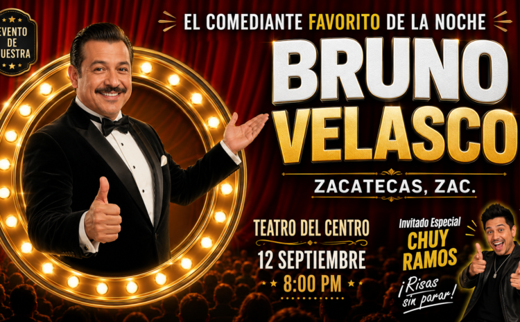  Bruno Velasco en Zacatecas: ¡Risas sin parar!